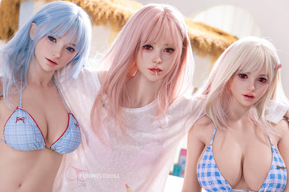 Liora- Premium Lifelike Silicone Head Sex Doll with ROS Oral option - FunWest Doll
