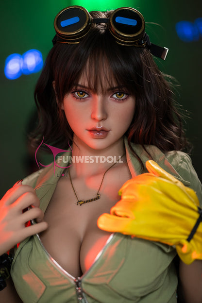 Adriana - Premium Lifelike Sex Doll with Silicone Head - FunWest Doll
