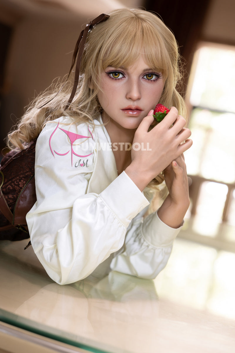 Zinnia - Premium Lifelike Sex Doll with Silicone Head - FunWest Doll