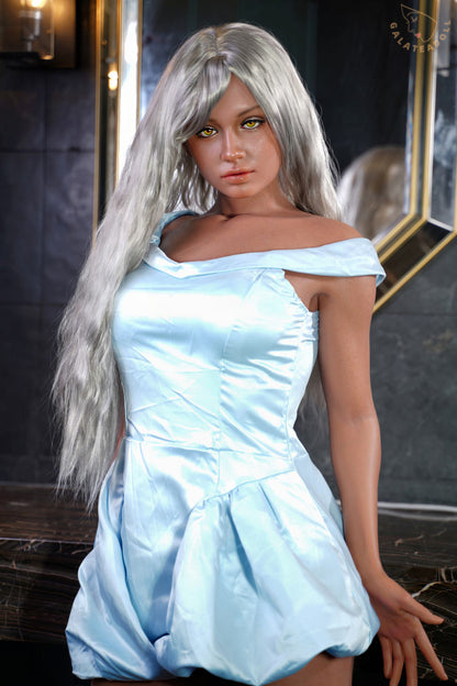 Crystal- 167cm Full Silicone Lifelike Sex Doll with ROS Oral - Galatea Doll