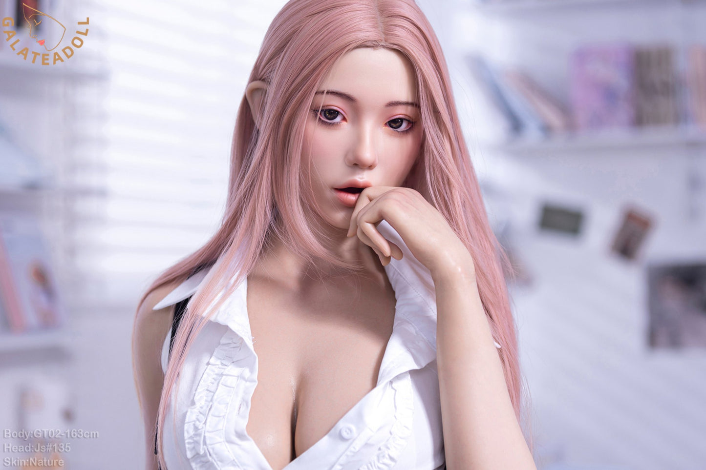 Rhea - 163cm Full Silicone Realistic Skin Asian Sex Doll with ROS - Galatea Doll