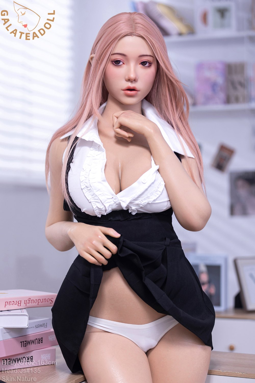 Rhea - 163cm Full Silicone Realistic Skin Asian Sex Doll with ROS - Galatea Doll
