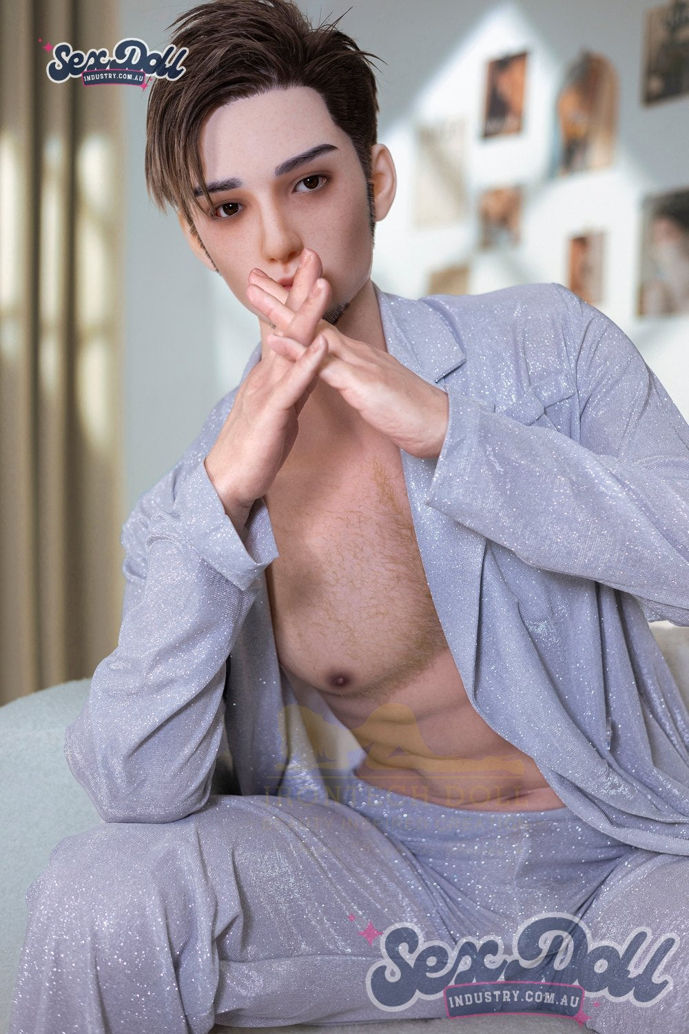 John - 170cm M10 Full Silicone Male Sex Doll - Irontech Doll