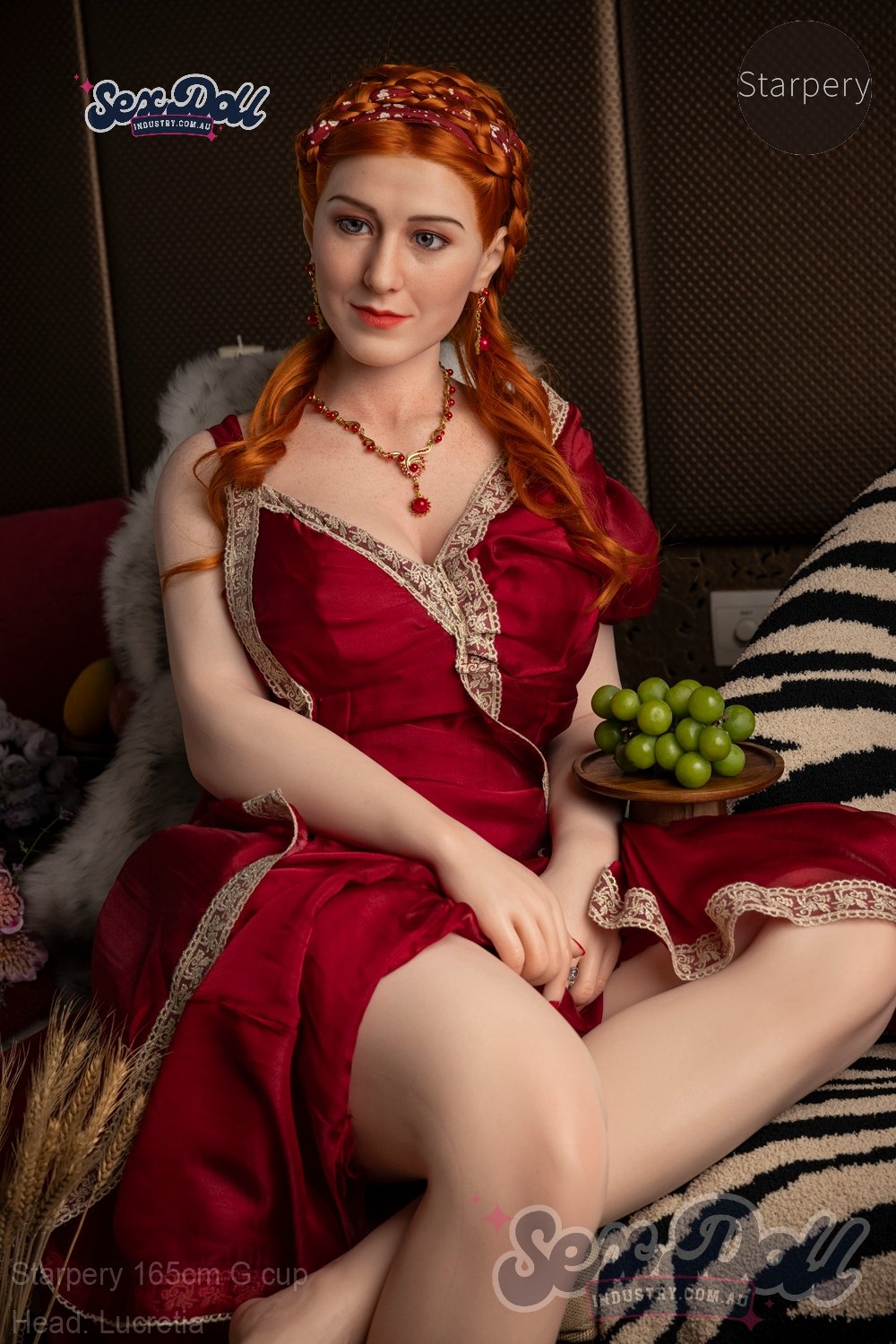 Lucretia - 165cm G-cup Silicone Head Sex Doll with Weight Reduced – Starpery Doll