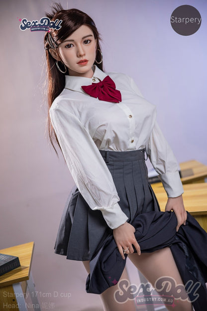 Nyla - 171cm D-cup Japanese Silicone Head Sex Doll with Weight Reduced – Starpery Doll