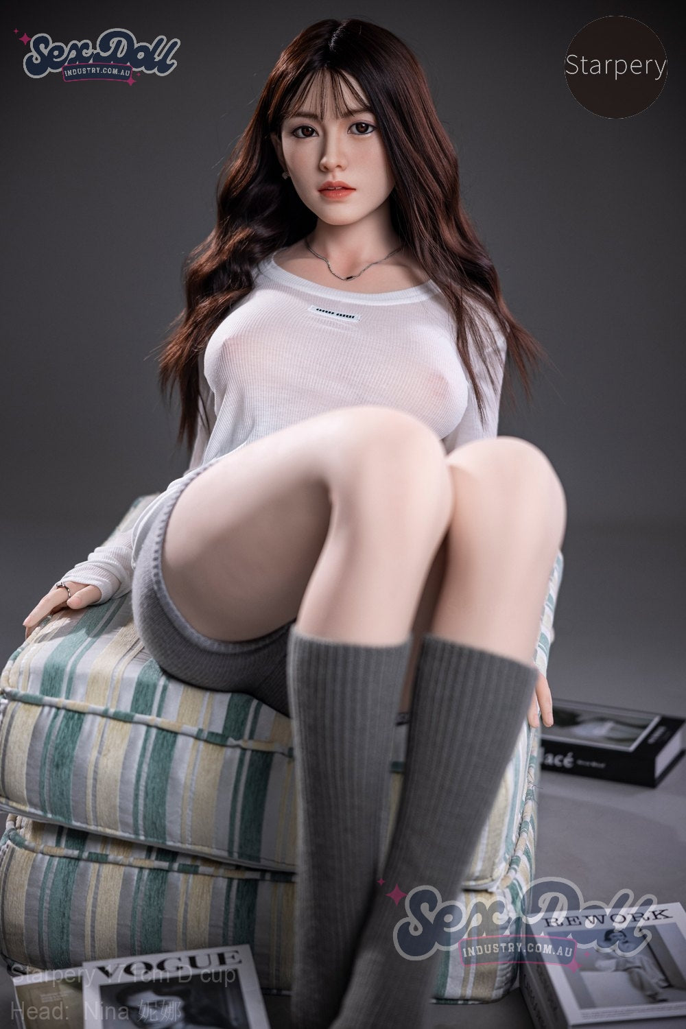 Nina - 171cm D-cup Silicone Head Tall Asian Sex Doll with Weight Reduced – Starpery Doll