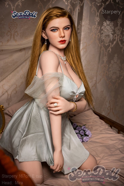 Mira - 167cm E-cup Silicone Head Sex Doll with Weight Reduced – Starpery Doll