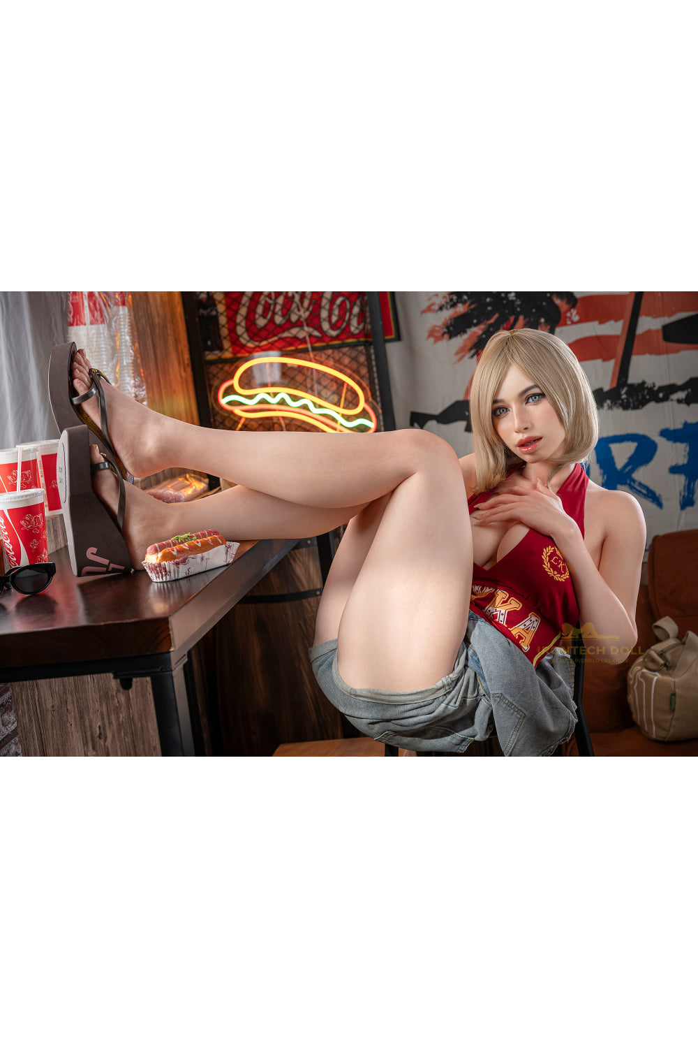 Zara- 166cm S28 ROS MAX Full Silicone Sex Doll - Irontech Doll