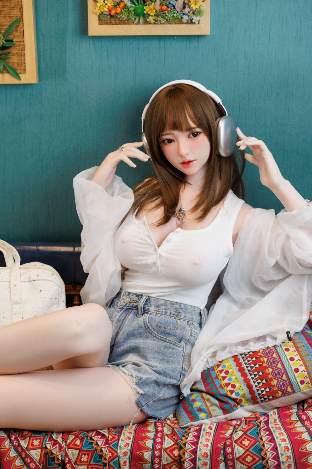 Maki- 171cm D-cup Silicone Head Lightweight Realistic Sex Doll with ROS Options - Starpery Doll