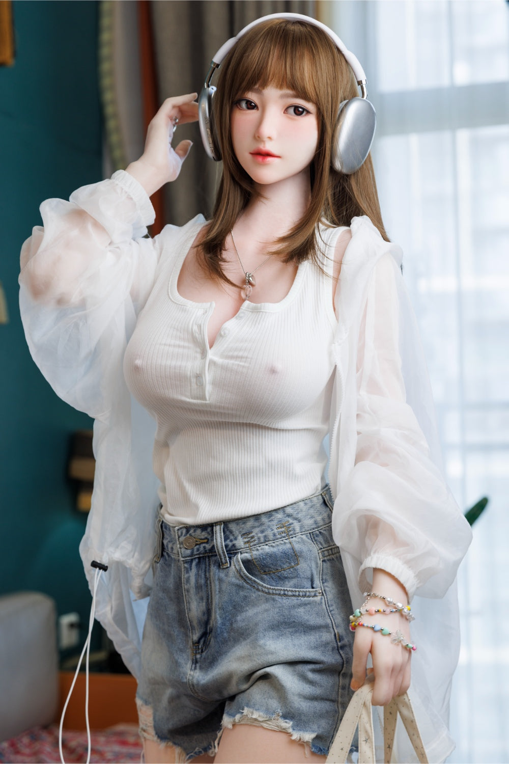 Maki- 171cm D-cup Silicone Head Lightweight Realistic Sex Doll with ROS Options - Starpery Doll