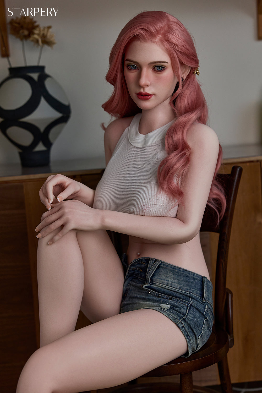 Jane- 171cm D-cup Silicone Head Lightweight Realistic Sex Doll with ROS Option - Starpery Doll