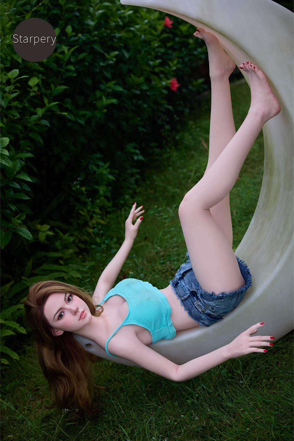 Candy - 159cm E-cup Silicone Head Weight-Reduced Sex Doll - Starpery Doll