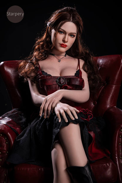 Lydia- 172cm F-cup Silicone Head Sex Doll with Lightweight Body – Starpery Doll