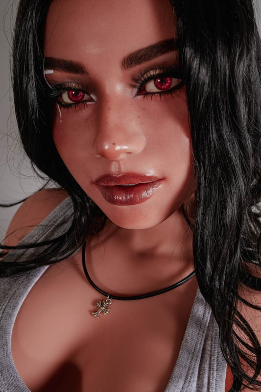 Reese - 154cm F-cup Realistic TPE Sex Doll with Silicone Head and ROS Oral - Climax Doll