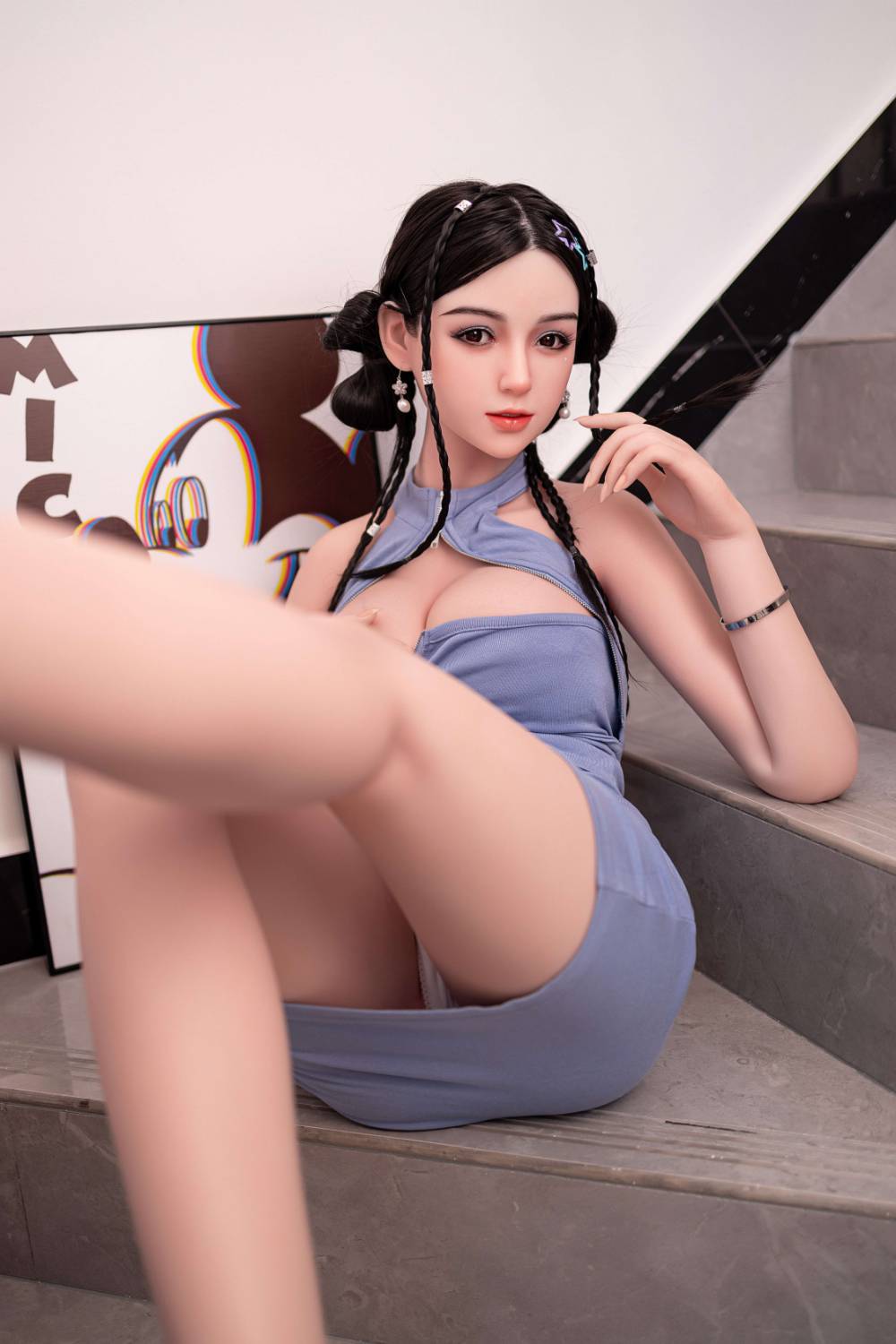 Yuna - 149-170cm Silicone Head Realistic Lifelike Sex Doll - AiMi Doll