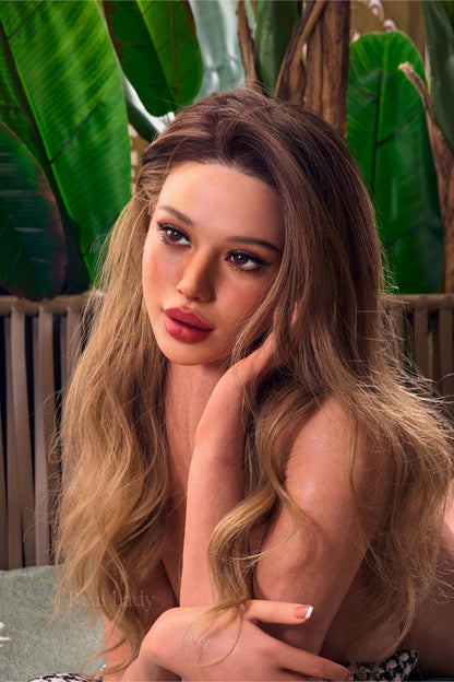 Sienna- Real Lady 170cm R15 Full Silicone Sex Doll with ROS Head Options- Irontech Doll