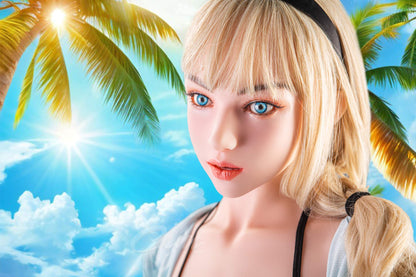 Gali - 157cm B-cup Full Silicone Sex Doll with ROS Oral - Climax Doll