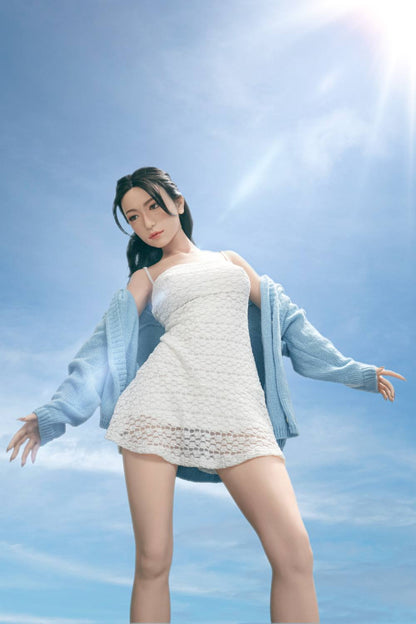 Mayu- 158cm E-cup Full Silicone Sex Doll Ultra-Light Weight with ROS Oral - Climax Doll