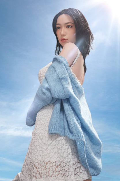 Mayu- 158cm E-cup Full Silicone Sex Doll Ultra-Light Weight with ROS Oral - Climax Doll
