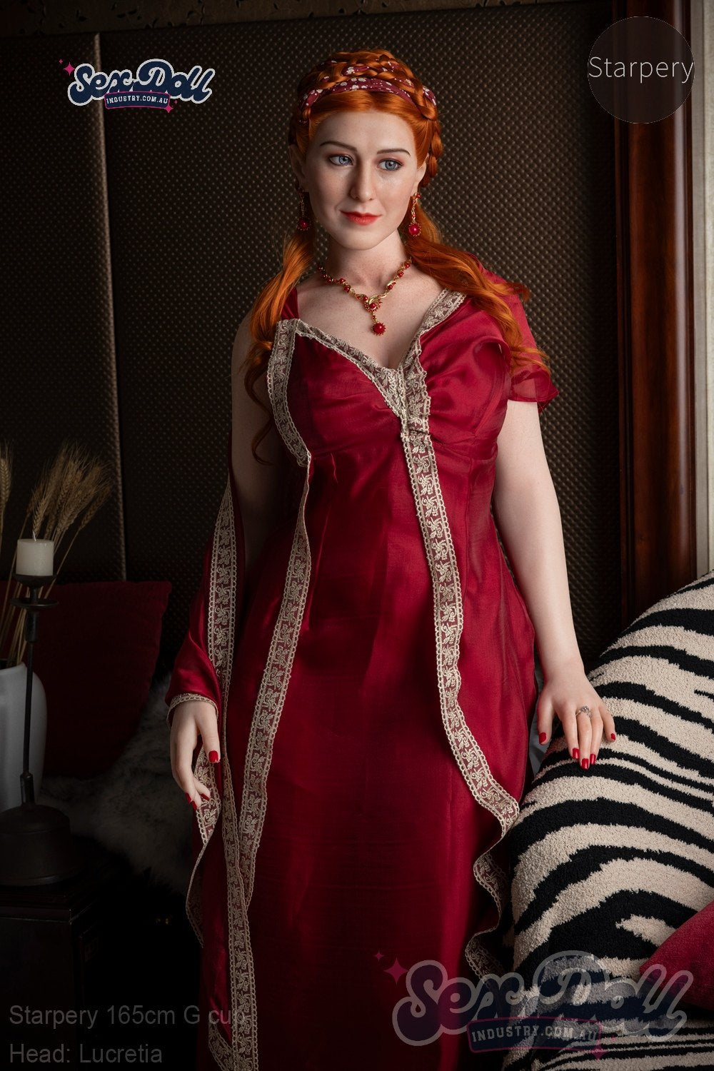 Lucretia - 165cm G-cup Silicone Head Sex Doll with Weight Reduced – Starpery Doll
