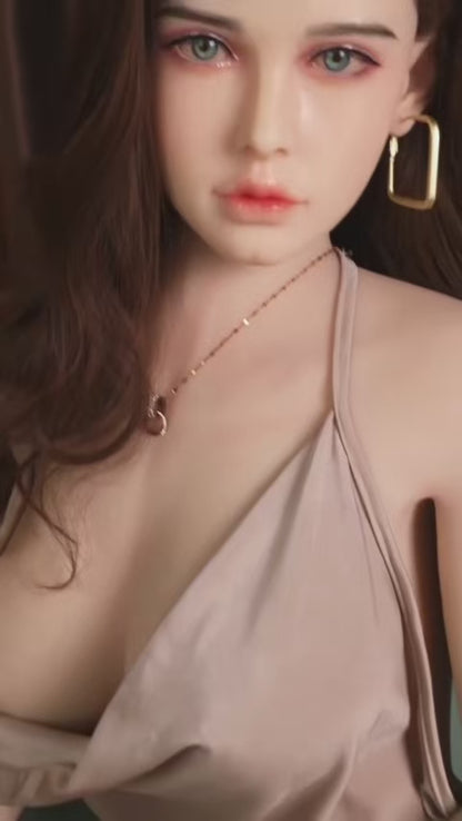 Caitlin - 148-169cm Realistic Love Doll with Silicone Head & 43-Joint Yoga Skeleton - QY Doll